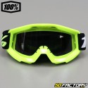 Mask 100% Strata Mini child size (3-6 years) neon yellow