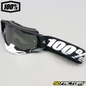 Masque 100% Racecraft 2 noir écran iridium argent