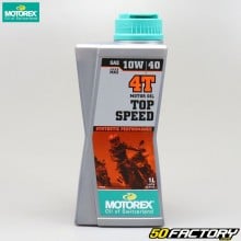 Aceite de motor 4T 10W40 Motorex Top Speed ​​100% sintético 1L
