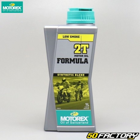 Huile moteur 2T Motorex Formula semi-synthèse 1L