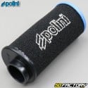 Right PHBG carburettor air filter Ã˜39mm Polini Evolution 2 black and blue