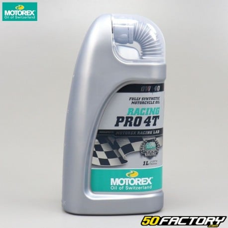 4T 0W40 Motorex Motoröl Racing Pro 100% Synthese 1L