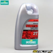Huile moteur 2T Motorex Scooter Forza synthèse 1L