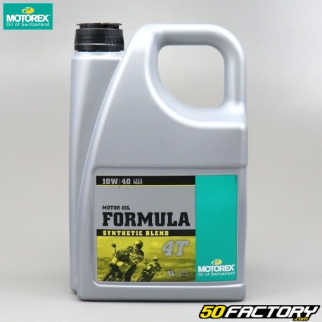 Óleo de motor 4T 10W40 Motorex Formula semi-síntese 4L