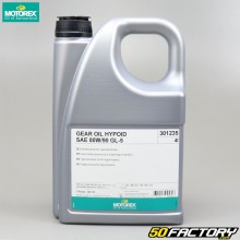 Aceite de transmisión - pont Motorex Gear  Oil Hypoid XNUMXWXNUMX semi-síntesis XNUMXL