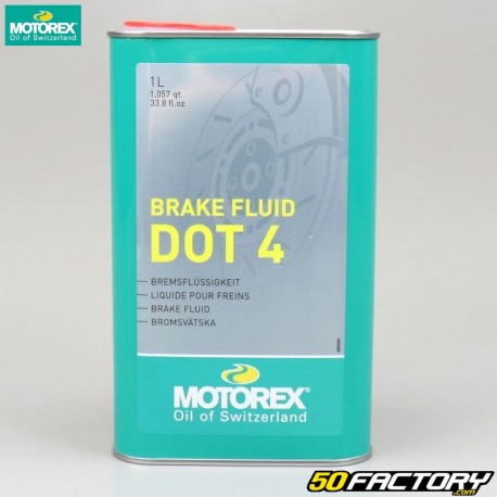 Líquido de frenos DOT 4 Motorex Brake Fluid 1L