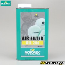 Huile filtre à air Motorex Air Filter Oil 206 1L