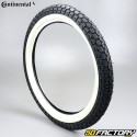 2 3 / 4-17 Tire Continental KKS10 white sides moped