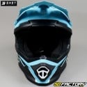 Helmet cross Shot Furious Storm black and turquoise blue