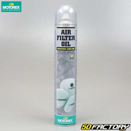 Aceite de filtro de aire Motorex Aceite de filtro de aire en aerosol 206 750ml