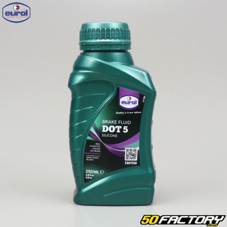 Brake fluid DOT 5 Eurol silicone 250ml