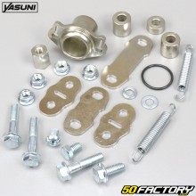 Montaje de escape Derbi Senda,  Gilera RCR,  SMT,  Aprilia... Yasuni Serie Max cross HM (kit de montaje)