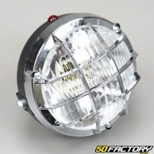 Ø125 mm round headlight with grille Peugeot 103, MBK 51