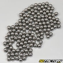 Billes acier Ø4,50 mm de moyeux de roues cyclomoteur (144 billes)