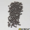 Bolas de acero para buje de rueda de ciclomotor Ã˜3,17mm (bolas 144)