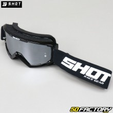 Goggles Shot Rocket child size black screen iridium silver