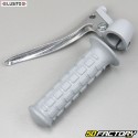 MBK 51 brake and gas handles, Peugeot 103 Gray Lusito with gray levers