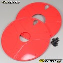 Rear rim covers Peugeot 103 and MBK 51 Gencod red
