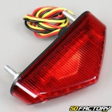 Red rear light with leds