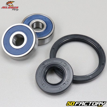 Rolamentos e vedações da roda dianteira Yamaha DT et  DTMX 125 All Balls