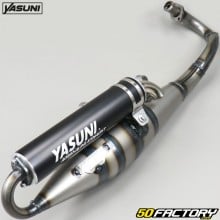 Exhaust pipe Piaggio air and liquid Typhoon,  NRG… 50 2T Yasuni Z black silencer