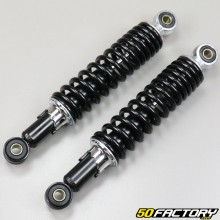 260mm adjustable rear shock absorbers Peugeot 103, MBK 51 ... black