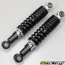 240mm adjustable rear shock absorbers Peugeot 103, MBK 51 ... black