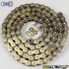 Chain 520 reinforced 88 links Afam gold
