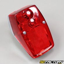 Luz trasera roja (tipo Wish 3000) Peugeot 103 Vogue,  MVL... cromo