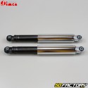 290mm smooth rear shocks Peugeot 103, MBK 51 and Motobecane chrome and black Imca