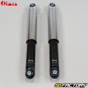 290mm smooth rear shocks Peugeot 103, MBK 51 and Motobecane chrome and black Imca