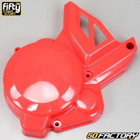 Ignition cover Derbi Euro 3 and 4 Fifty red