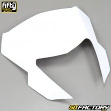 Plaque phare Derbi Senda, Gilera SMT, RCR, Aprilia SX, RX 50 (depuis 2018) Fifty blanche