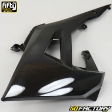 Carenagem frontal esquerdo Derbi Senda,  Gilera SMT,  RCR (Desde 2018) Fifty preto