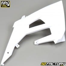 Carénage avant droit Derbi Senda, Gilera SMT, RCR (depuis 2018) Fifty blanc