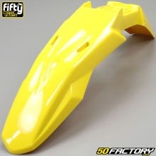 Guardabarro delantero Derbi Senda,  Gilera SMT,  RCR,  Aprilia SX RX 50 (desde 2018) Fifty amarillo