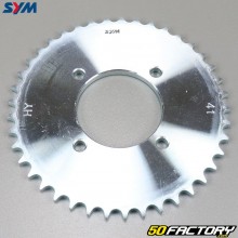 Rear sprocket 41 steel teeth Sym Wolf classic 125 (2004 to 2007)