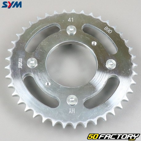 Rear sprocket 41 teeth steel 428 Sym Wolf SB 125 (2011 to 2017)