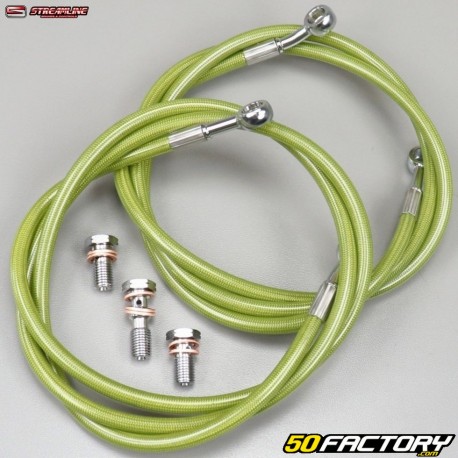 Mangueiras de freio dianteiro Suzuki LTR 450 Streamline amarelo