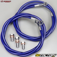 Front brake hoses Yamaha Banshee 350 Blue Streamlines