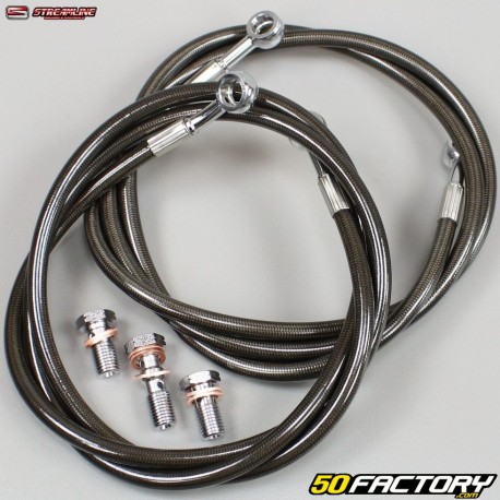 Front brake hoses Yamaha YFZ 450 Streamline carbons