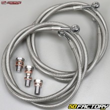 Front brake hoses Yamaha YFM Raptor Gray Streamline 660 and 700