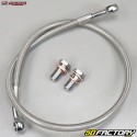 Aviation type rear brake hose Yamaha YFZ 450 Streamline gray