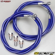 Blue Streamline universal front brake hoses