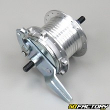 Cubo da roda traseira completo (tipo Leleu) 36 furos Ø80 mm Peugeot 103