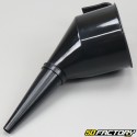 Ã˜130 mm angled plastic funnel black