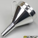 165mm straight metal funnel chrome