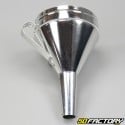 165mm straight metal funnel chrome