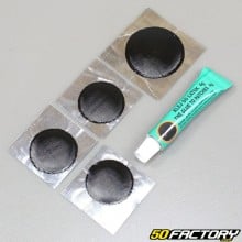 Inner tube repair kit (patches and glue) V3