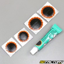 Inner tube repair kit (patches and glue) V2